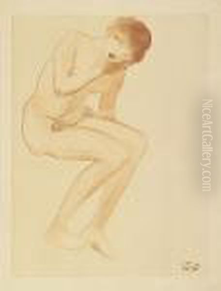 Femme Se Coiffant. - view 1