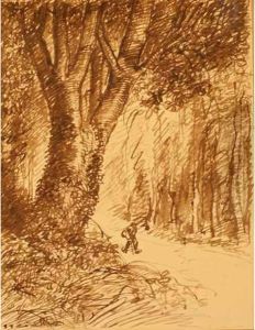 Vagabond Dans Un Sous-bois