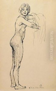 Femme Nue Debout Femme Nue Debout