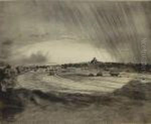 Sans Titre [paysage Orageux] by Theophile Alexandre Steinlen
