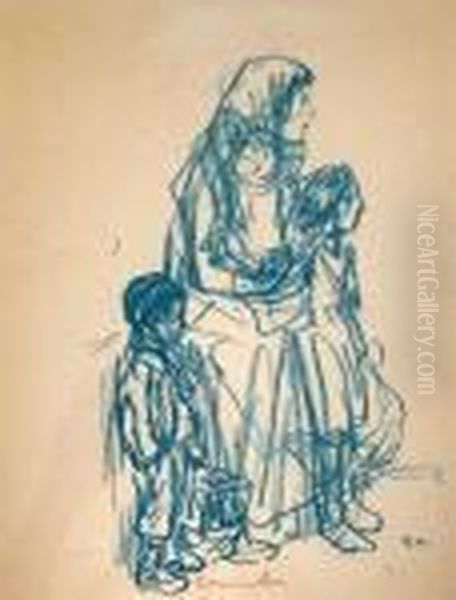 Mutter Mit Ihren Kindern - view 1