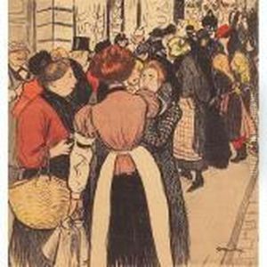 Paris by Theophile Alexandre Steinlen