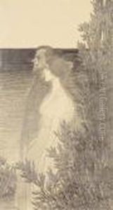 La Balade Des Amoureux by Theophile Alexandre Steinlen