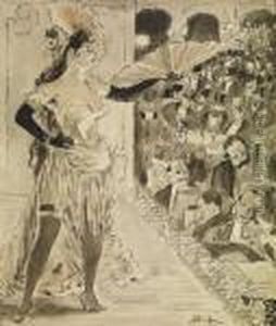 Scene En Variete by Theophile Alexandre Steinlen