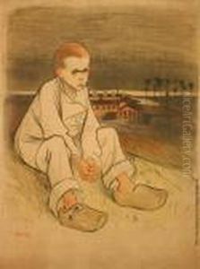 Le Coupable by Theophile Alexandre Steinlen