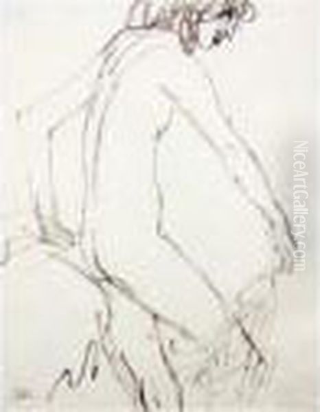 Femme Au Chapeaumarchant - view 1
