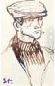Portrait D'homme A Lacasquette Portrait D'homme A Lacasquette