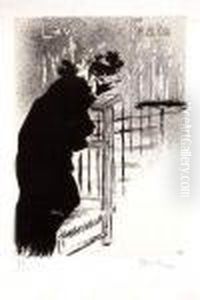 L'aveu De La Faute by Theophile Alexandre Steinlen