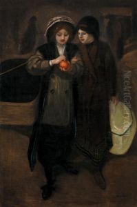 Elegantes A L'orange by Theophile Alexandre Steinlen