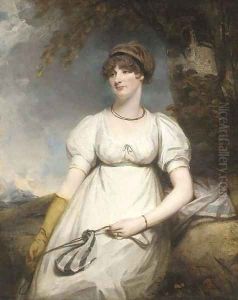 Portrait of a lady by Sir Martin Archer Shee