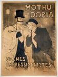 <mothu/ Et Doria/ Scenes/impressionnistes>, [1893].