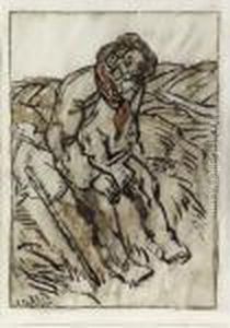 "chanson De Gueux". by Theophile Alexandre Steinlen