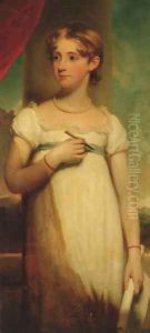 Portrait of Mary Harman, nee Mary Popham by Sir Martin Archer Shee