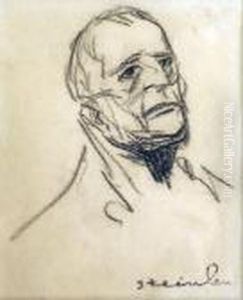 Etude De Portrait D'homme