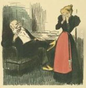 Liberte Du Travail by Theophile Alexandre Steinlen