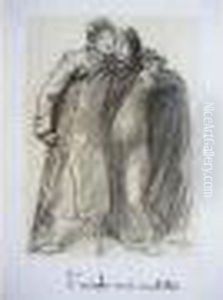 L'aide Aux Mutiles by Theophile Alexandre Steinlen