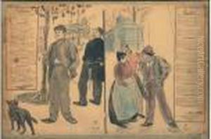 Exploite by Theophile Alexandre Steinlen