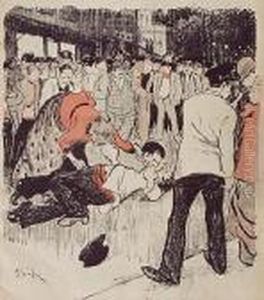 Ilustracja Do Ksiazki Montjoyeuxa La Voix Du Sang