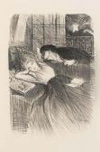 Chansons De Montmartre. by Theophile Alexandre Steinlen