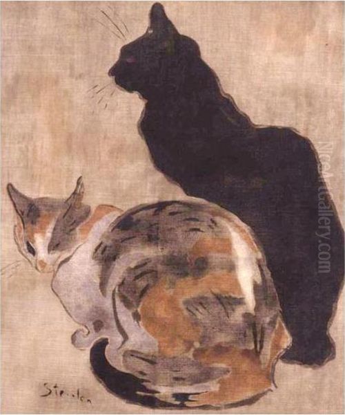 Two Cats - view 1