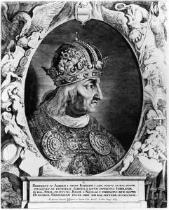 Portrait of Frederick IV 1415-1493, Holy Roman Emperor, engraved by Sompel, Pieter van b.c.1600 by Pieter Claesz. Soutman