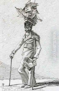 Joseph Johnson, from Etchings of Remarkable Beggars, Itinerant Traders and Other Persons..., 1815
