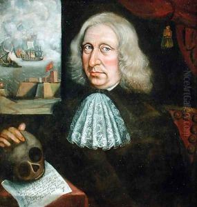 Self Portrait, c.1680 by Thomas Smith