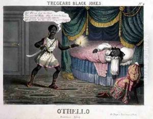 Othello, from Tregears Black Jokes, by Hunt, published by T.S. Tregear, London, 1834 by W. Summers