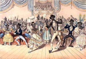 Tregears Black Jokes - The Route, engraved by Hunt c.1834 by W. Summers