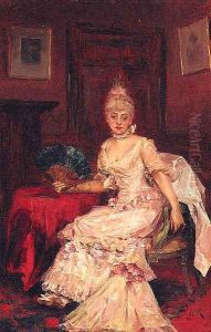 A Lady With A Fan