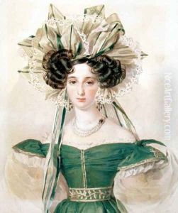 Portrait of Princess Elizabeth Vorontsova 1792-1856, c.1823 by Pyotr Fyodorovich Sokolov