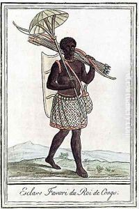 The King of Congos Favourite Slave, engraved by J. Laroque, c.1770 by Sauveur, J.G.
