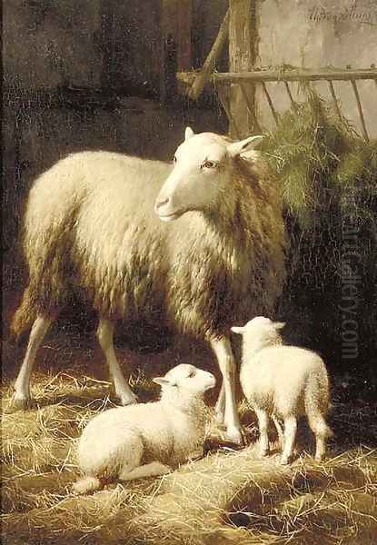 Moutons dans la bergerie 2 - view 1