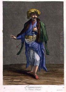 Janissary, in an ordinary turban, 18th century