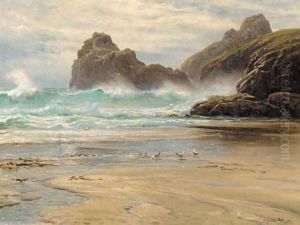 A Cornish cove by Frederik Golden Short