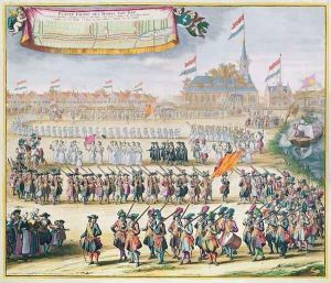 Commemoration of the Peace of Rijswijk, 1697 by Lorenz Scherm