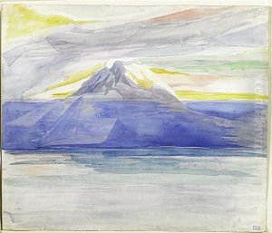 Sea And Mountain by Joseph Stella