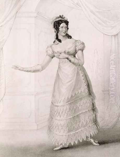 Miss Paton as Susanna in The Marriage of Figaro, pub. by Colnaghi - view 1