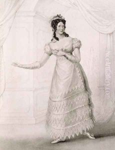Miss Paton as Susanna in The Marriage of Figaro, pub. by Colnaghi by John Stewart