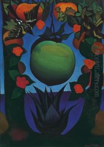 Green Apple by Joseph Stella