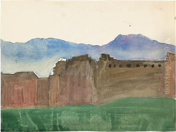 View Of An Old, Walled City. - view 1