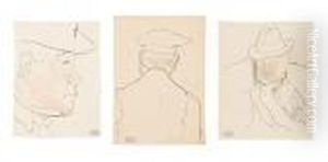 Studies Of Men by Joseph Stella