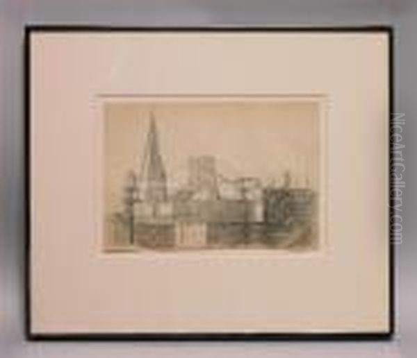Cityscape With Bridge - view 1