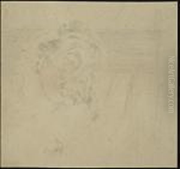 Study Of A Sleeping Woman - view 1