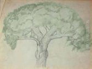 Study For Tree Of Nice by Joseph Stella