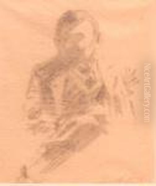 Seated Man - view 1