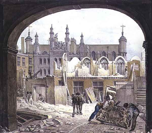 Blackwell Hall, King Street, Cheapside, 1820 - view 1