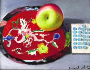 Still Life With Apple by Joseph Stella