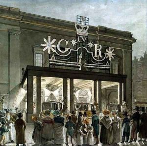 Theatre Royal, Drury Lan by Robert Blemell Schnebbelie