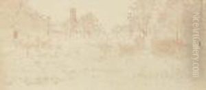 Landscape With Trees; Also A Companion Drawing Landscape With Trees; Also A Companion Drawing